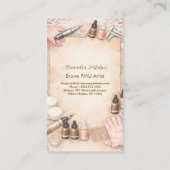 Premium Brows Beauty Business 名刺 (裏面)