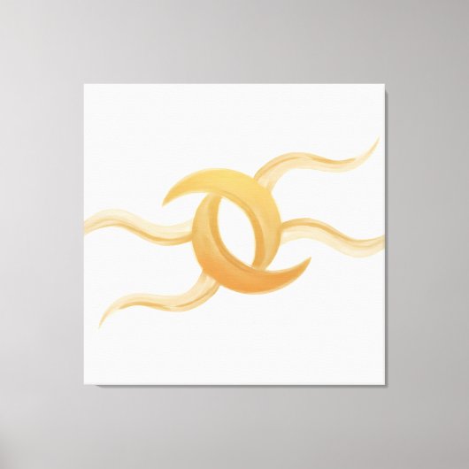Premium Canvas ‘Intertwined Moons’ – Exclusive キャンバスプリント (正面)