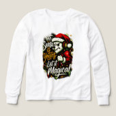 Premium Cozy Christmas Bear Top Edgy Winter gift (デザイン正面)