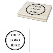 Premium Custom Business Logo Large Wood Rubber Sta ラバースタンプ (押印)