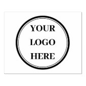 Premium Custom Business Logo Large Wood Rubber Sta ラバースタンプ (インプリント)