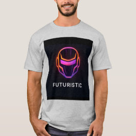 Premium FuturisticロゴTシャツfor your brand :) Tシャツ