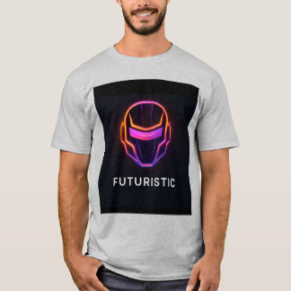 Premium FuturisticロゴTシャツfor your brand :) Tシャツ