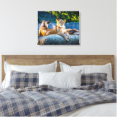 Premium Giclee-wrapped canvas キャンバスプリント (インサイチュ (寝室))