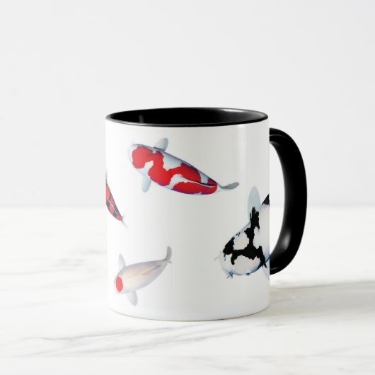 Premium Koi Fish Mug マグカップ (正面右)