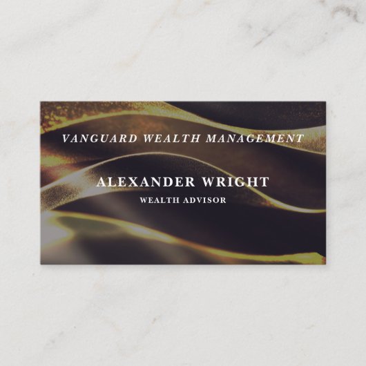 Premium Luxurious Black Gold-type4 名刺 (正面)