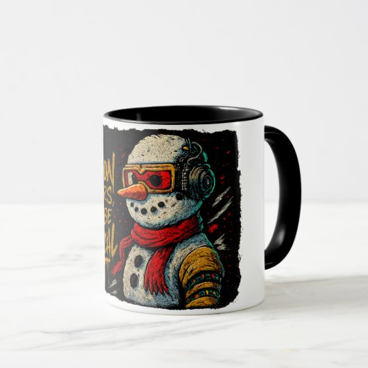 Premium Magical Season Combo Mug Snow-Bro Christma マグカップ (正面右)