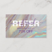 Premium Marble Professional Design 紹介カード (正面)