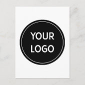 Premium QR Logo Concept for Modern ポストカード (正面)