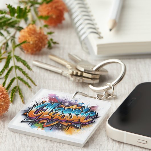 Premium Quality キーホルダー (正面右)