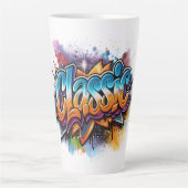 Premium Quality Men's カフェラテマグ (正面)