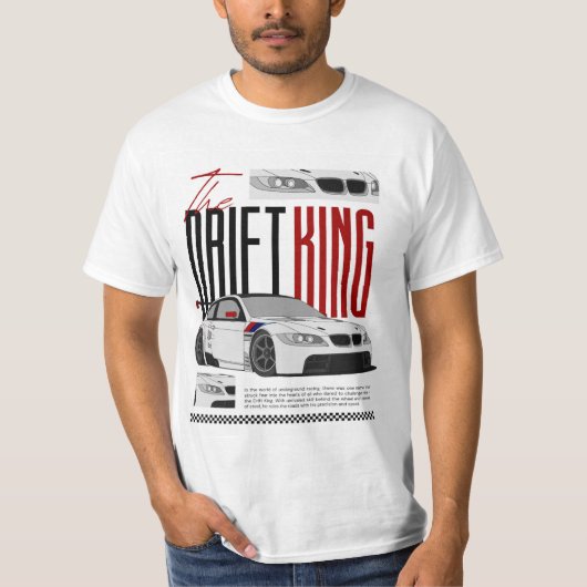 Premium Quality Men's Graphic Tee Tシャツ (正面)