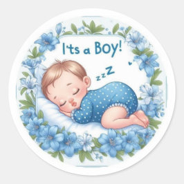 Premium Round Sticker | Elegant Arabic Design ラウンドシール