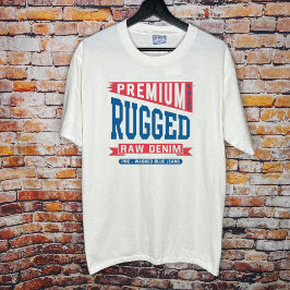 Premium Rugged Raw Denim  Tシャツ