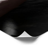 Premium Saffron Threads Extreme Macro Close Up Lux ポスター (コーナー)