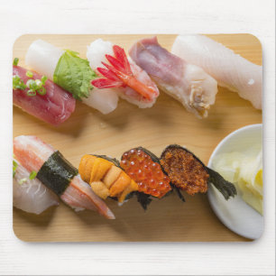 Premium Sushi Art – Japanese Cuisine Mouse Pad マウスパッド