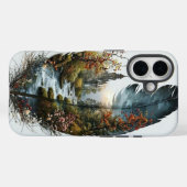 Premium Tile Design iPhone Cover Case-Mate iPhoneケース (裏面 (横))