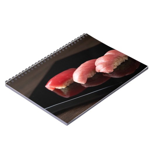 Premium Tuna Sushi Notebook ノートブック (左側)