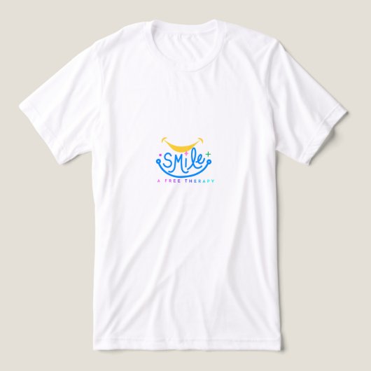 Premium Unisex Round Neck Cotton T-Shirt トライブレンドＴシャツ (デザイン正面)