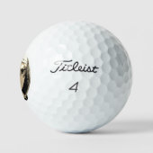Premium Vintage Golfer Logo Luxury Tournament ゴルフボール (ロゴ)