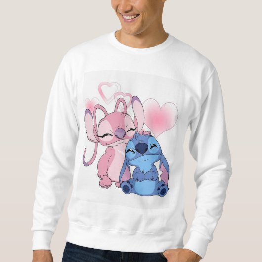 "Premium White Shirt_Sleek Design for Urban Style" スウェットシャツ (正面)