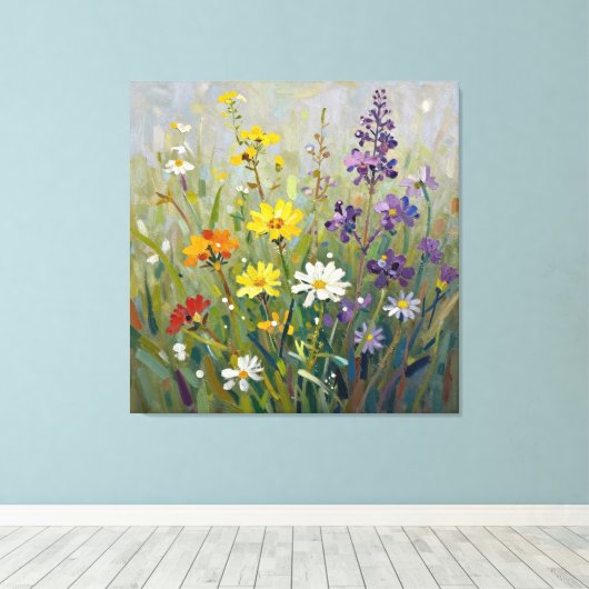 Premium Wrapped Canvas キャンバスプリント (インサイチュ (ウッドフロア))