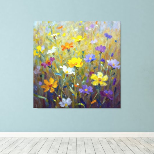 Premium Wrapped Canvas キャンバスプリント (インサイチュ (ウッドフロア))