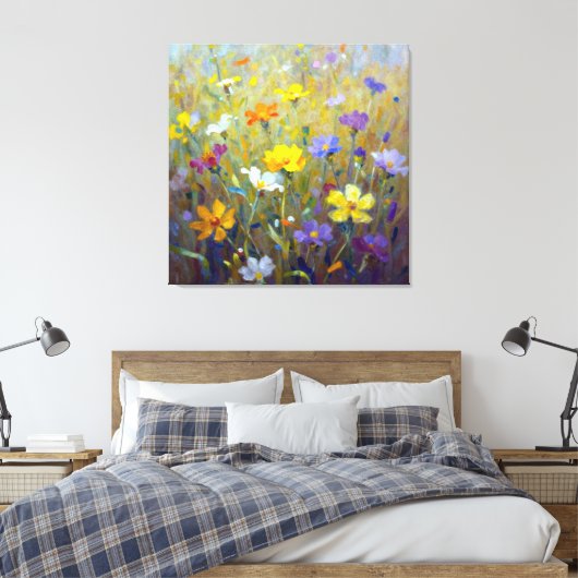 Premium Wrapped Canvas キャンバスプリント (インサイチュ (寝室))