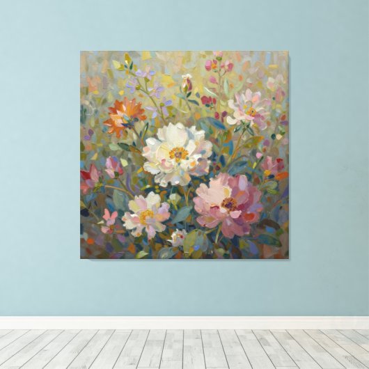 Premium Wrapped Canvas キャンバスプリント (インサイチュ (ウッドフロア))