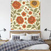 Premium Wrapped Canvas キャンバスプリント (インサイチュ (寝室))