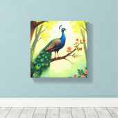 Premium Wrapped Canvas キャンバスプリント (インサイチュ (ウッドフロア))