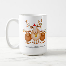premoraによるクリスマスのお祝い コーヒーマグカップ