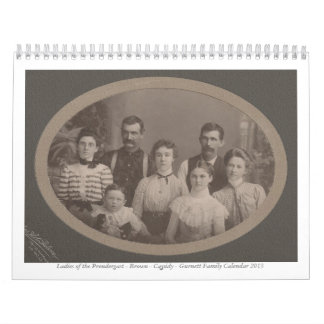 Prendergastの女性、ブラウン、Cassidy、Gurnett カレンダー