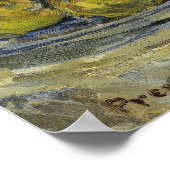 Prendergast – リンゴ付き静物詩 ポスター (角)