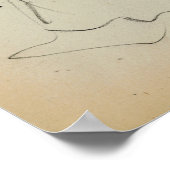 Prendergast – 横向き女性 ポスター (角)