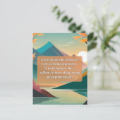 Prends soin de ta santé mentale ポストカード (スタンド正面)