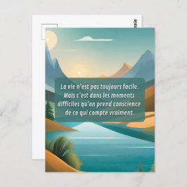 Prends soin de toi ポストカード