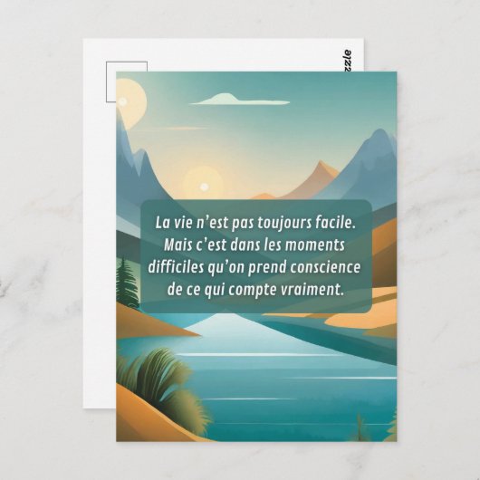 Prends soin de toi ポストカード (正面/裏面)