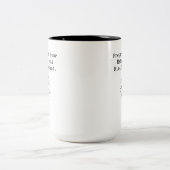 Prepare Your Mathematical Mind To Expand ツートーンマグカップ (中央)