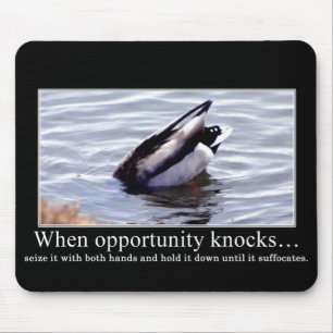 Prepare yourself for new opportunities マウスパッド