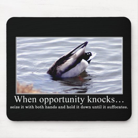 Prepare yourself for new opportunities マウスパッド (正面)