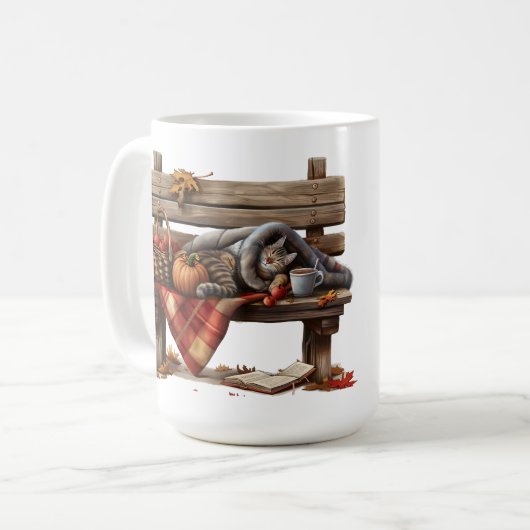 Preparing my Halloween potion コーヒーマグカップ (正面左)