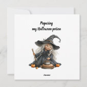 Preparing my Halloween potion シーズンカード (裏面)