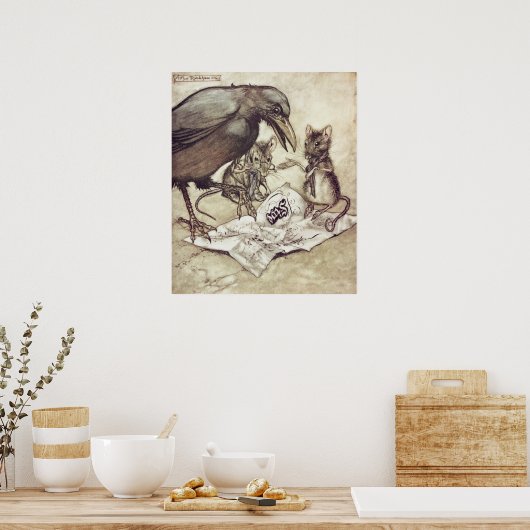 Preposterous!" cried Solomon in a rage" ポスター (キッチン)