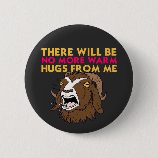 Prepotente No More Hugs | Dungeon Crawler Carl 缶バッジ (正面)