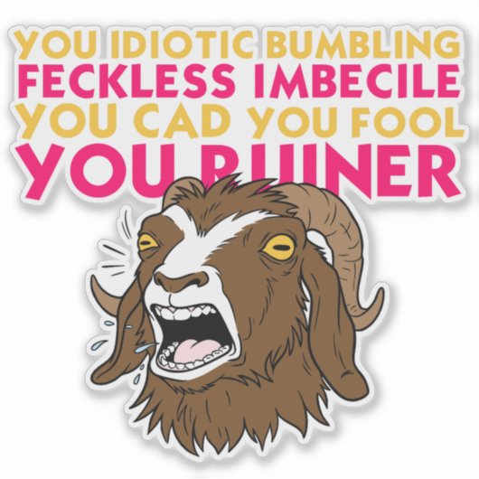 Prepotente's Rant | Dungeon Crawler Carl シール (正面)