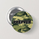 Prepperの迷彩柄 缶バッジ (正面&裏面)