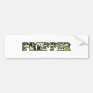Prepper バンパーステッカー