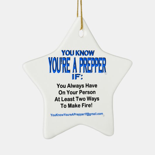 PREPPER 00002 セラミックオーナメント (右)