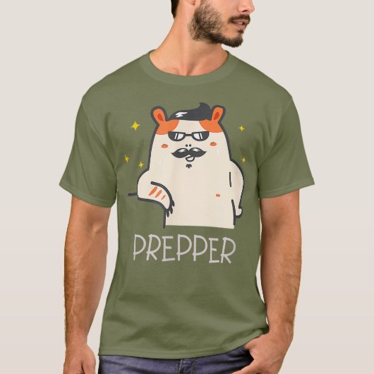 Prepper Hamsterがウイルスを購入 Tシャツ (正面)
